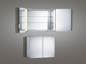 Picture of Illuminated Bathroom Mirror Cabinet