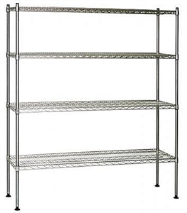 Picture of Dressing Room S. Steel Shelves